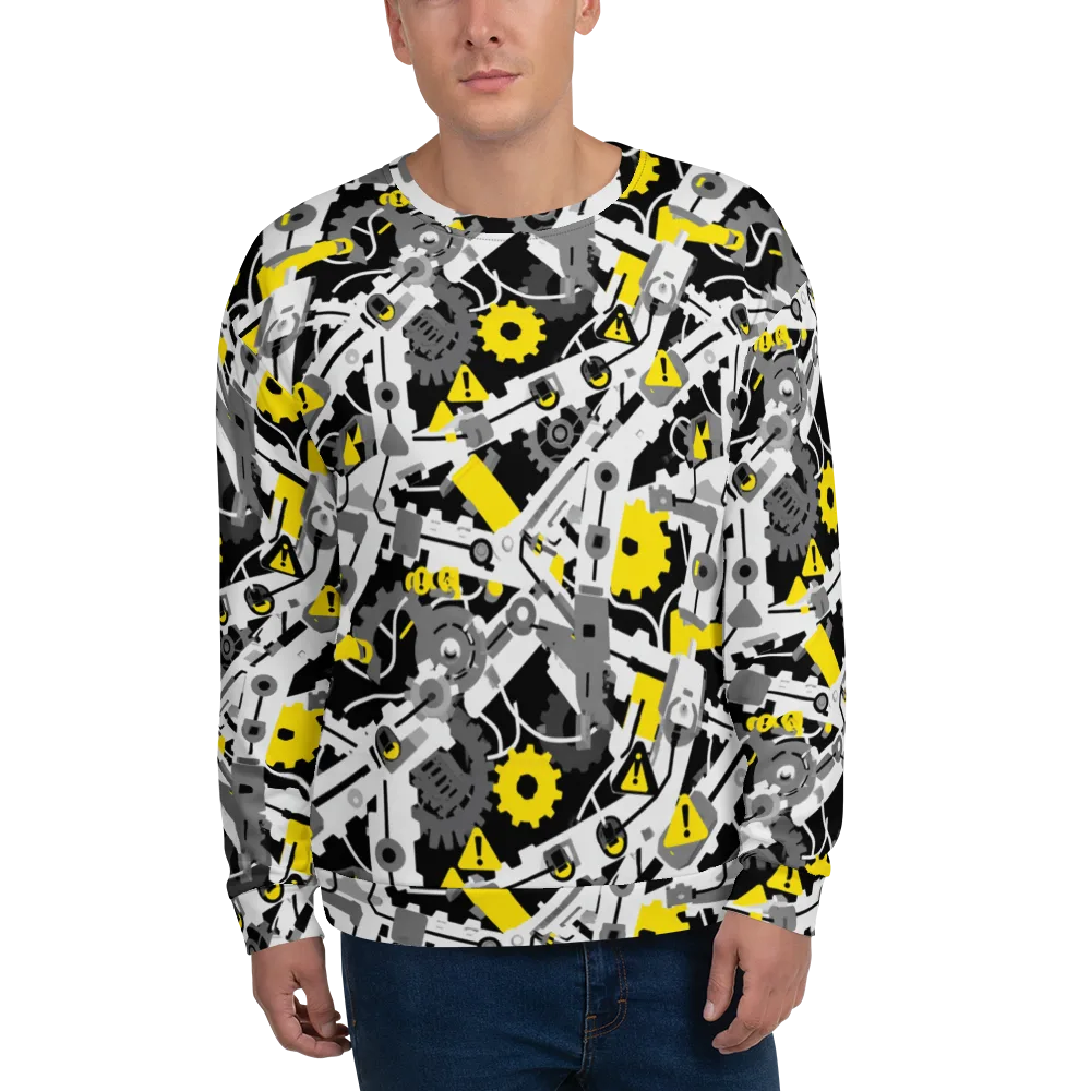 Chrome Hazard on Sweatshirt — Front