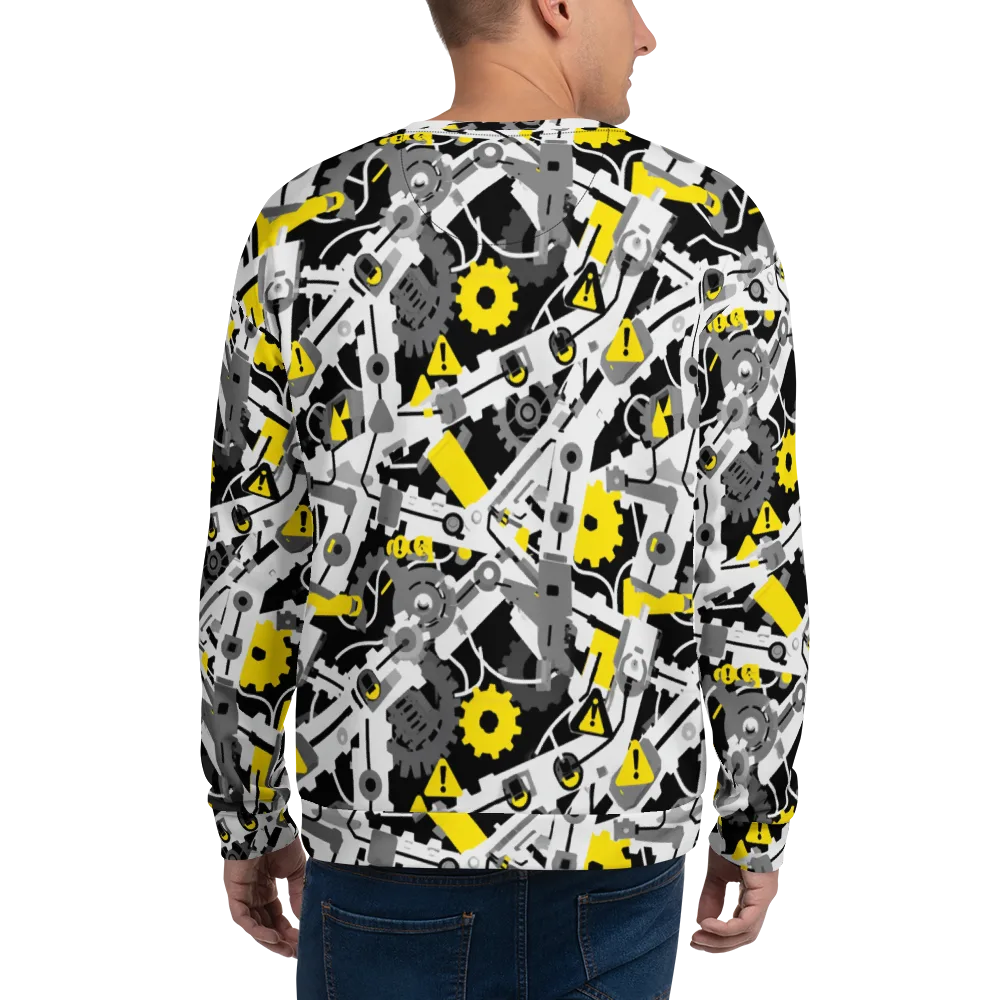 Chrome Hazard on Sweatshirt — Back