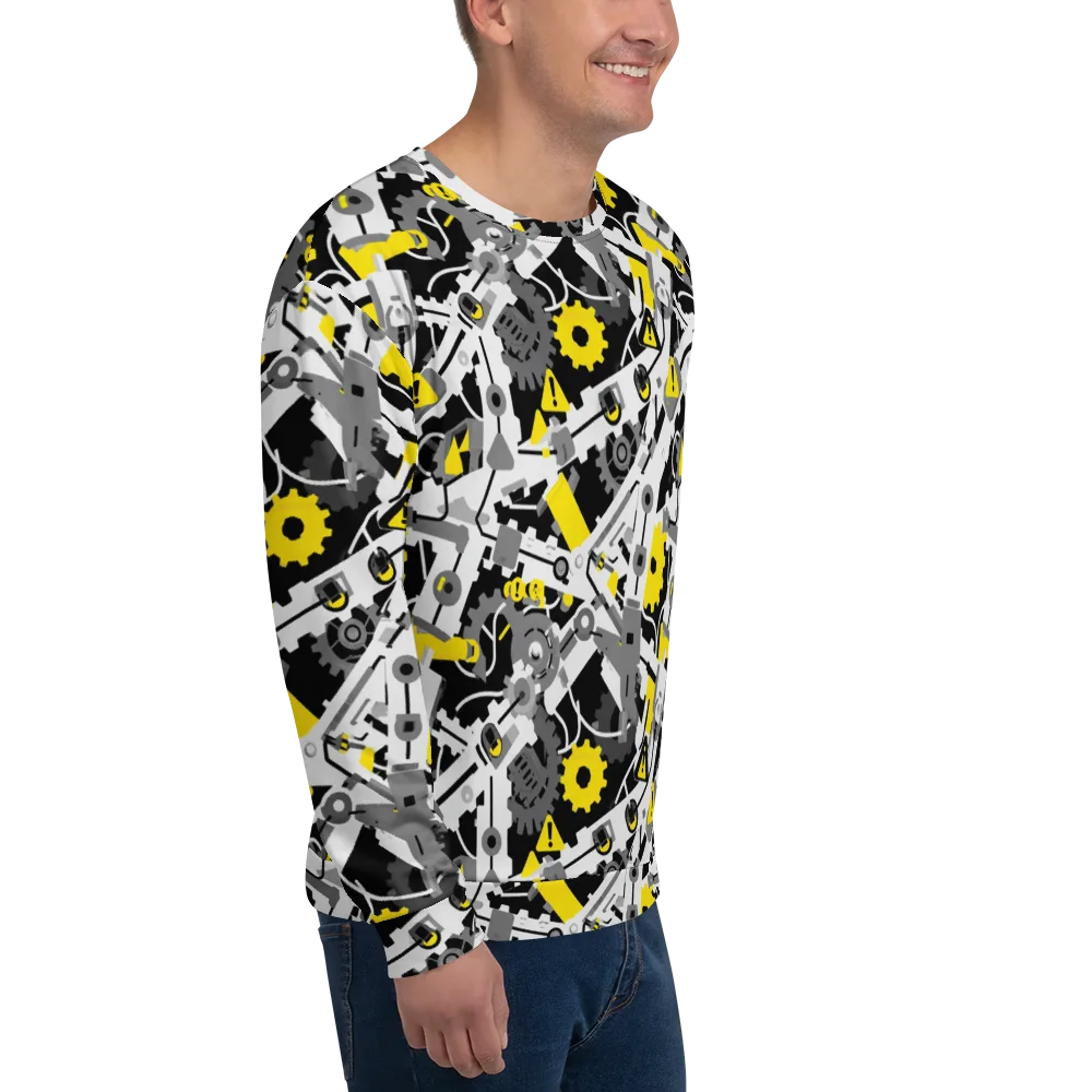Chrome Hazard on Sweatshirt — Right Front