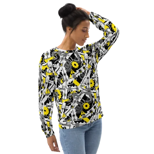 Chrome Hazard on a Sweatshirt
