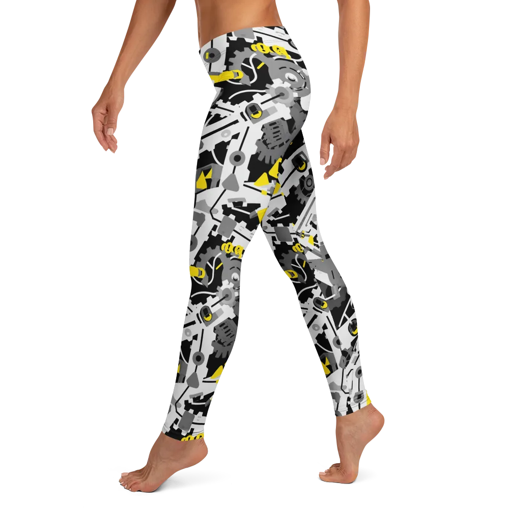 Chrome Hazard on Leggings — Left