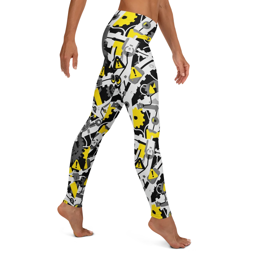 Chrome Hazard on Leggings — Right