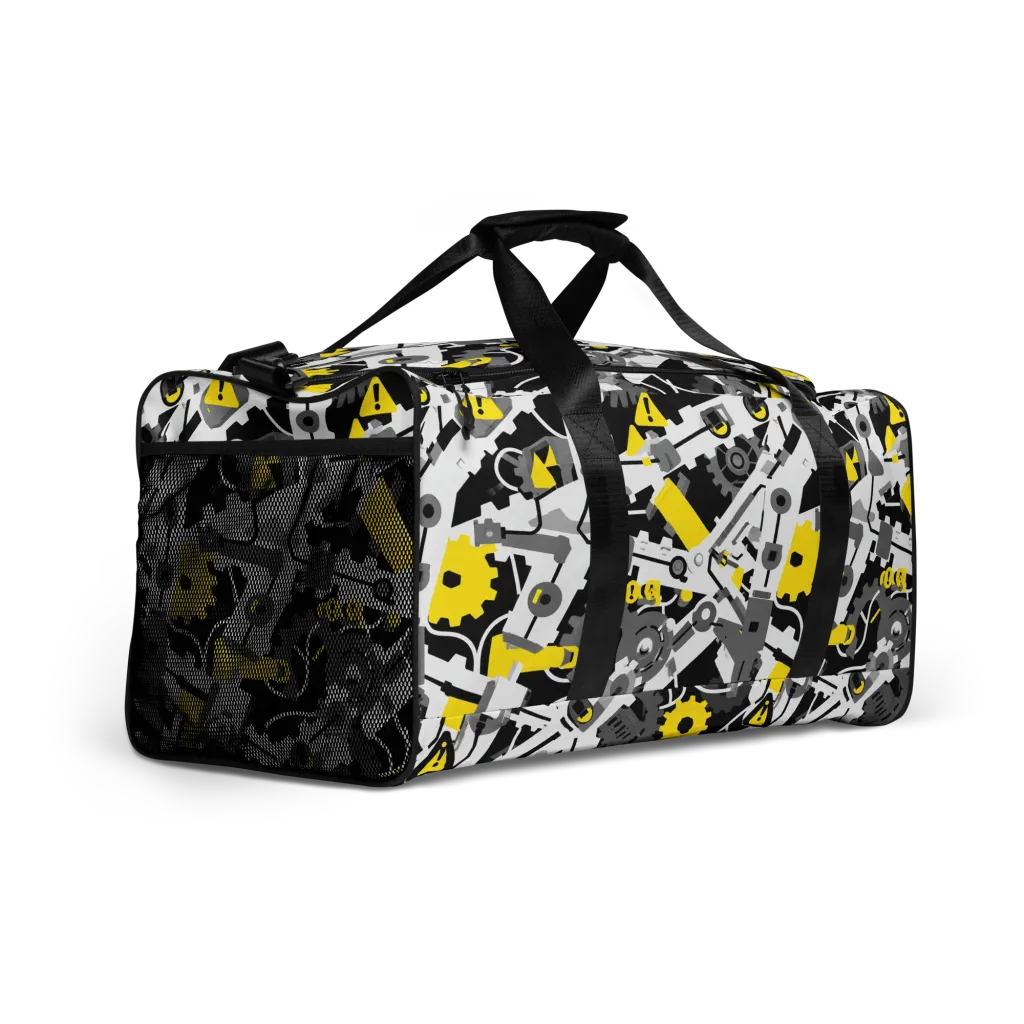 Chrome Hazard on Duffle Bag — Right Front