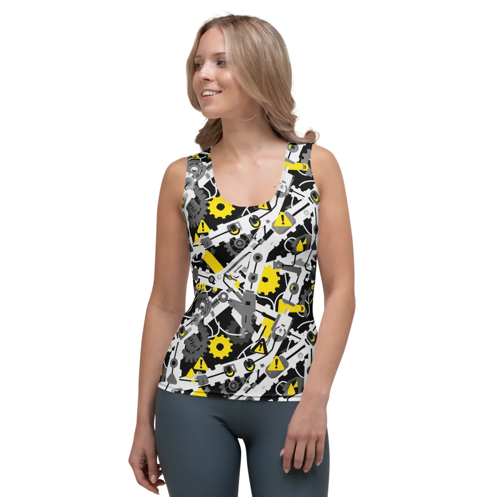 Chrome Hazard on Women's Tank Top — Front