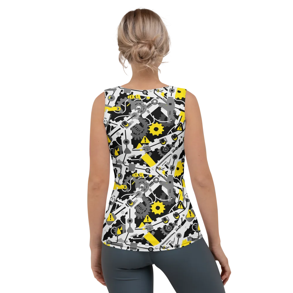 Chrome Hazard on Women's Tank Top — Back