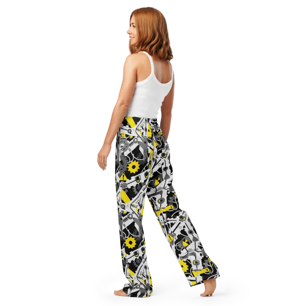 Chrome Hazard on Women's Pajama Pants — Back