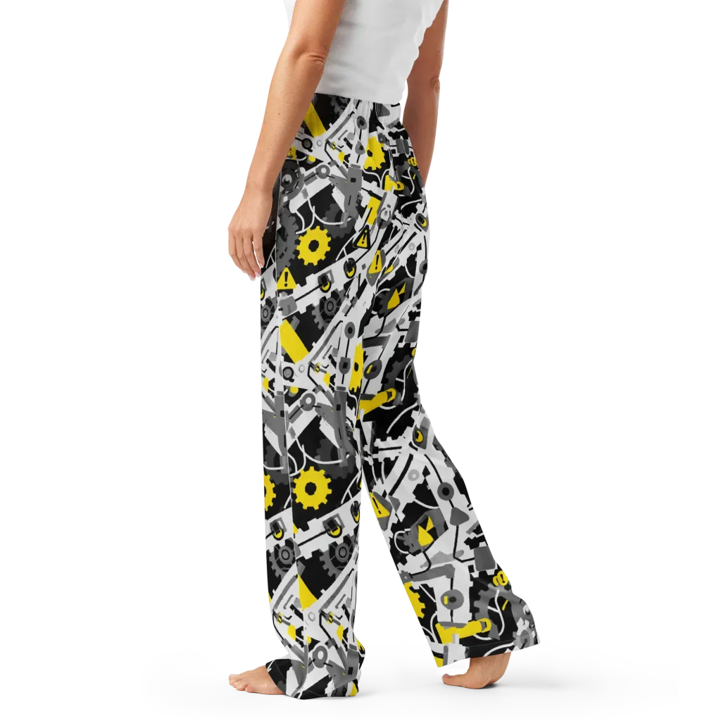 Chrome Hazard on Women's Pajama Pants — Left