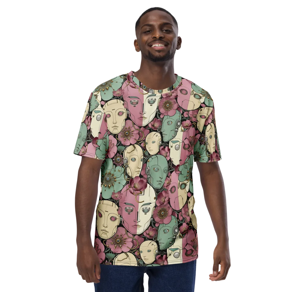 Botanical Automata on Men's Crew Neck T-Shirt — Front