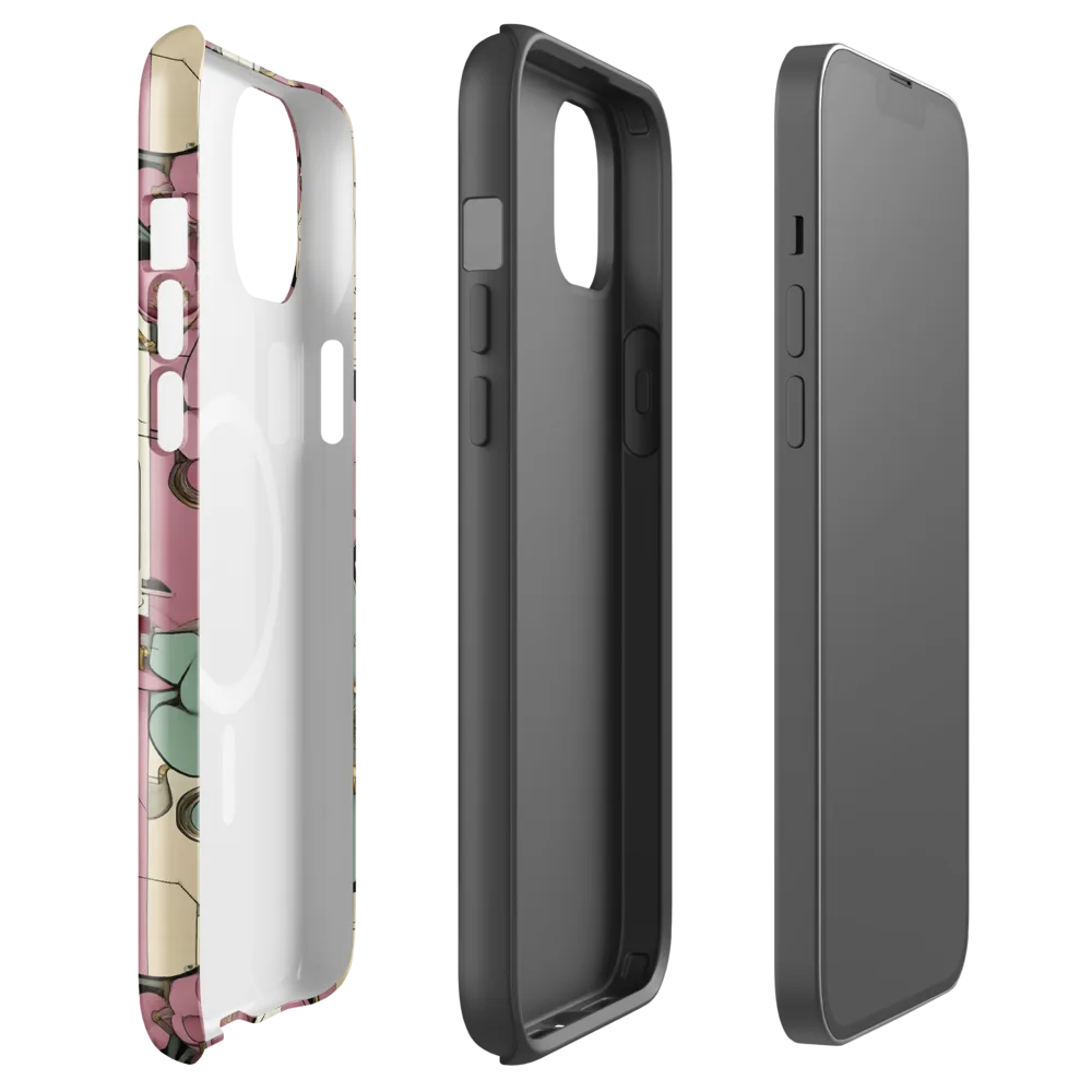Botanical Automata on MagSafe Tough Case for iPhone® — Front