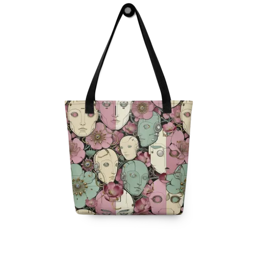 Botanical Automata on a Tote Bag
