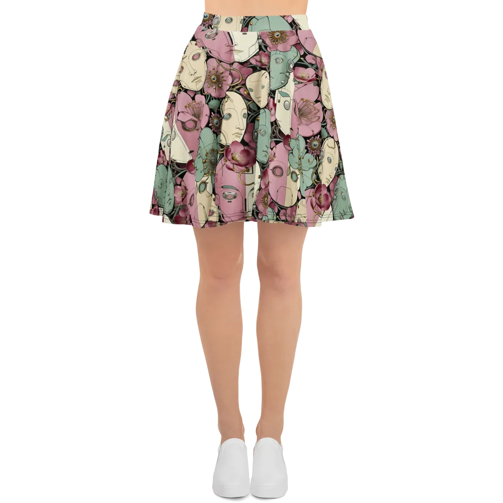 Botanical Automata on Skater Skirt — Front