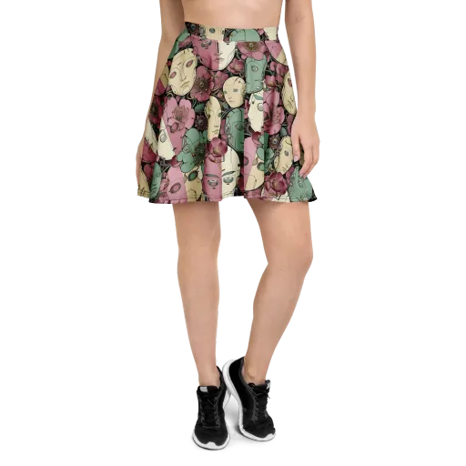 Botanical Automata on a Skater Skirt