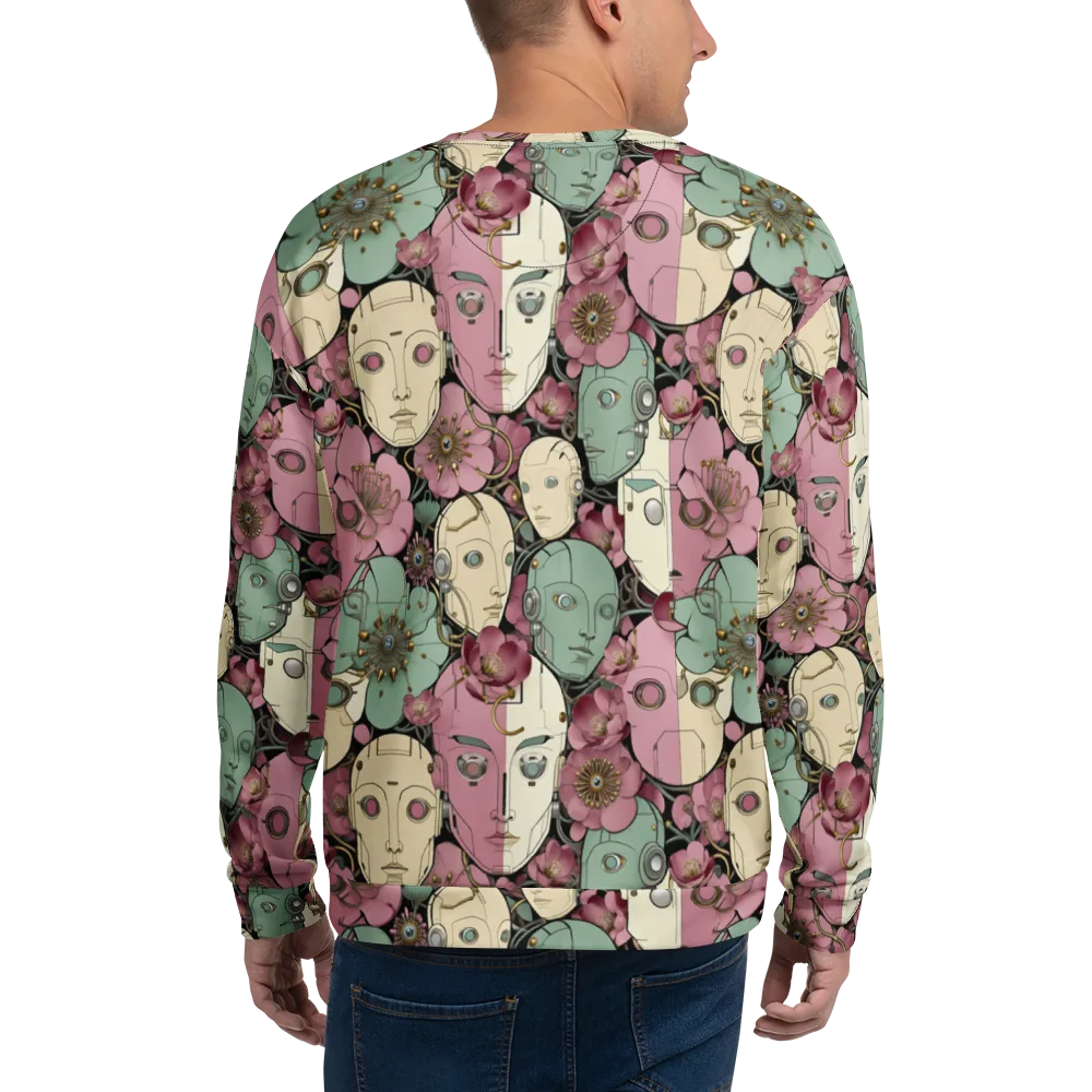 Botanical Automata on Sweatshirt — Back