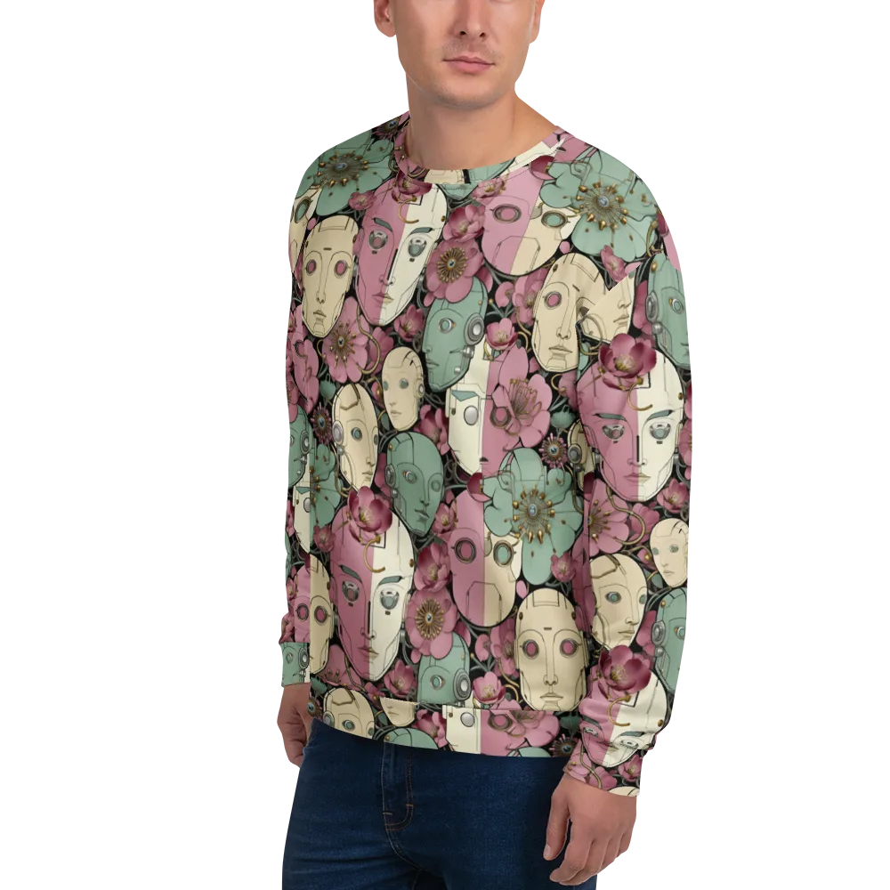 Botanical Automata on Sweatshirt — Left Front