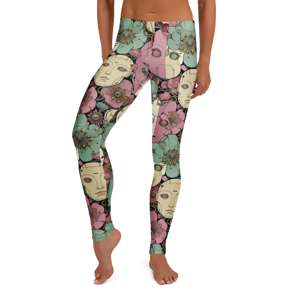 Botanical Automata on Leggings — Front