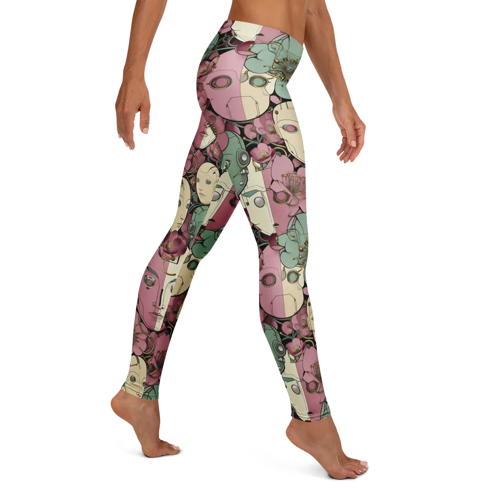 Botanical Automata on Leggings — Right