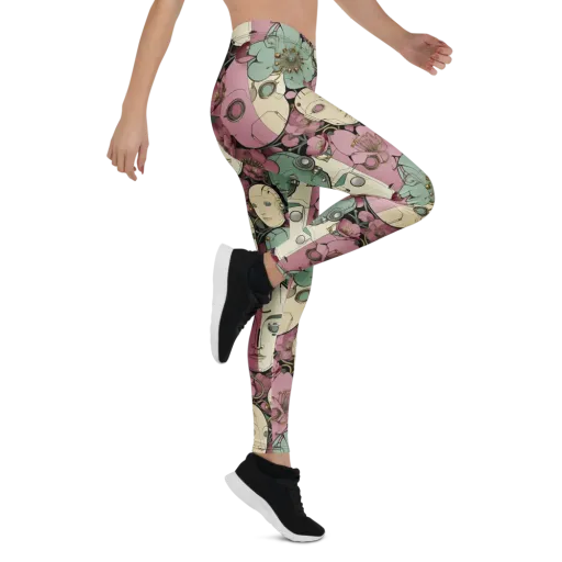 Botanical Automata on a Leggings