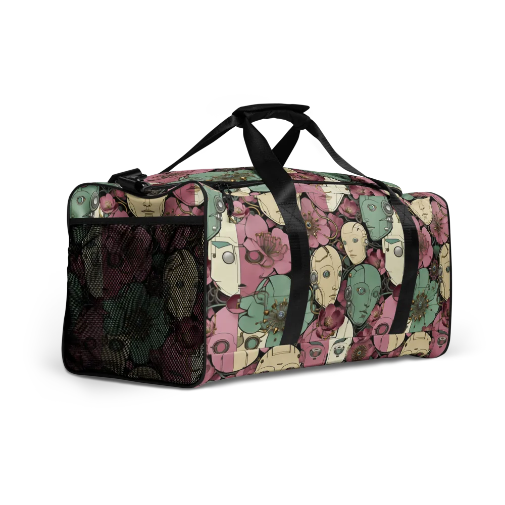 Botanical Automata on Duffle Bag — Right Front
