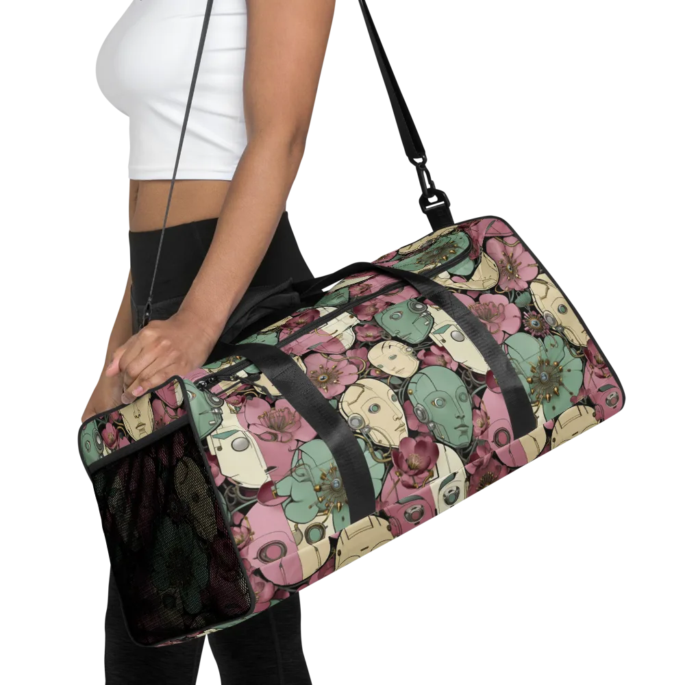 Botanical Automata on Duffle Bag — Front