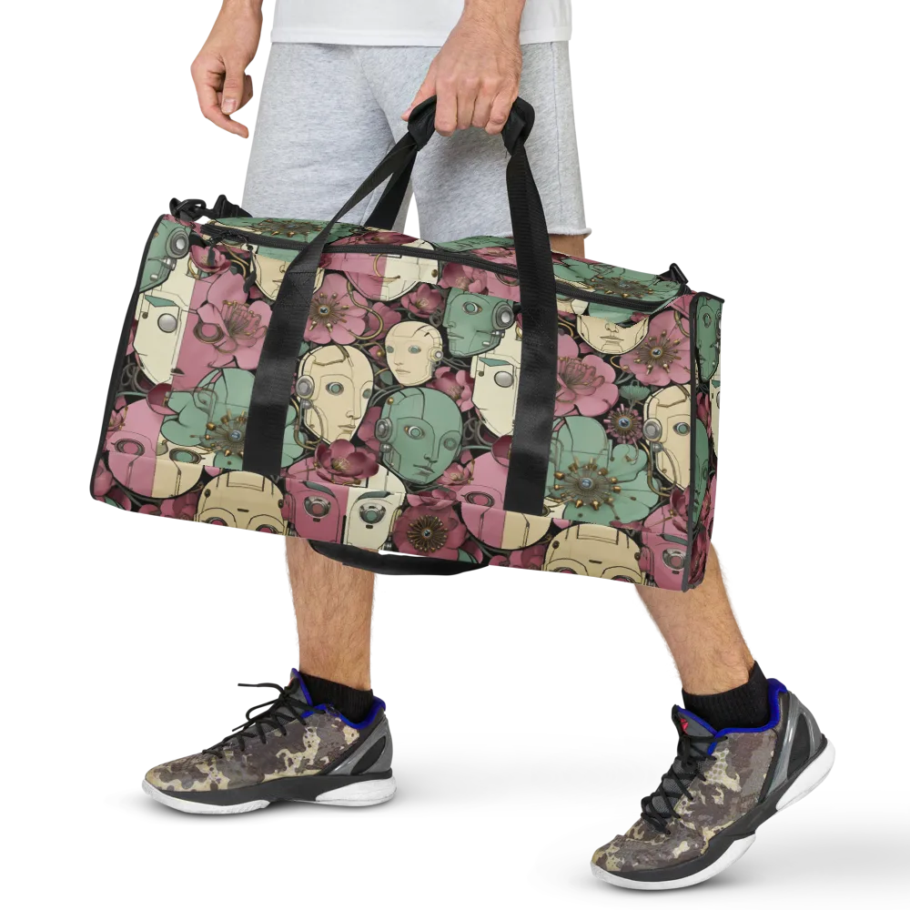 Botanical Automata on Duffle Bag — Front