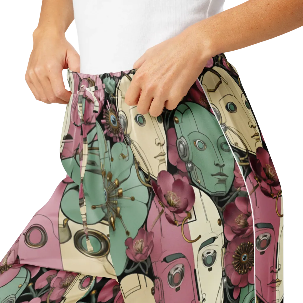 Botanical Automata on Women's Pajama Pants — Product details