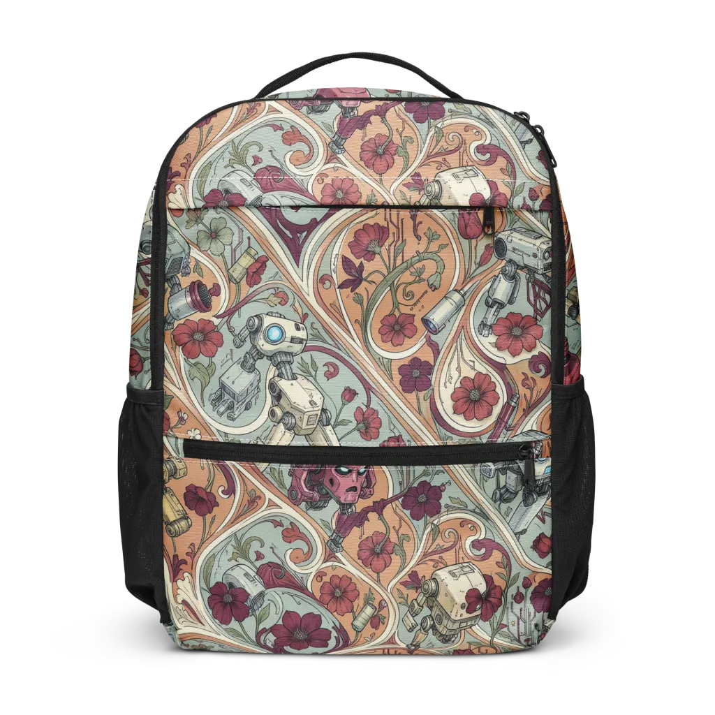 Clockwork Conservatory on Utility Backpack — Front