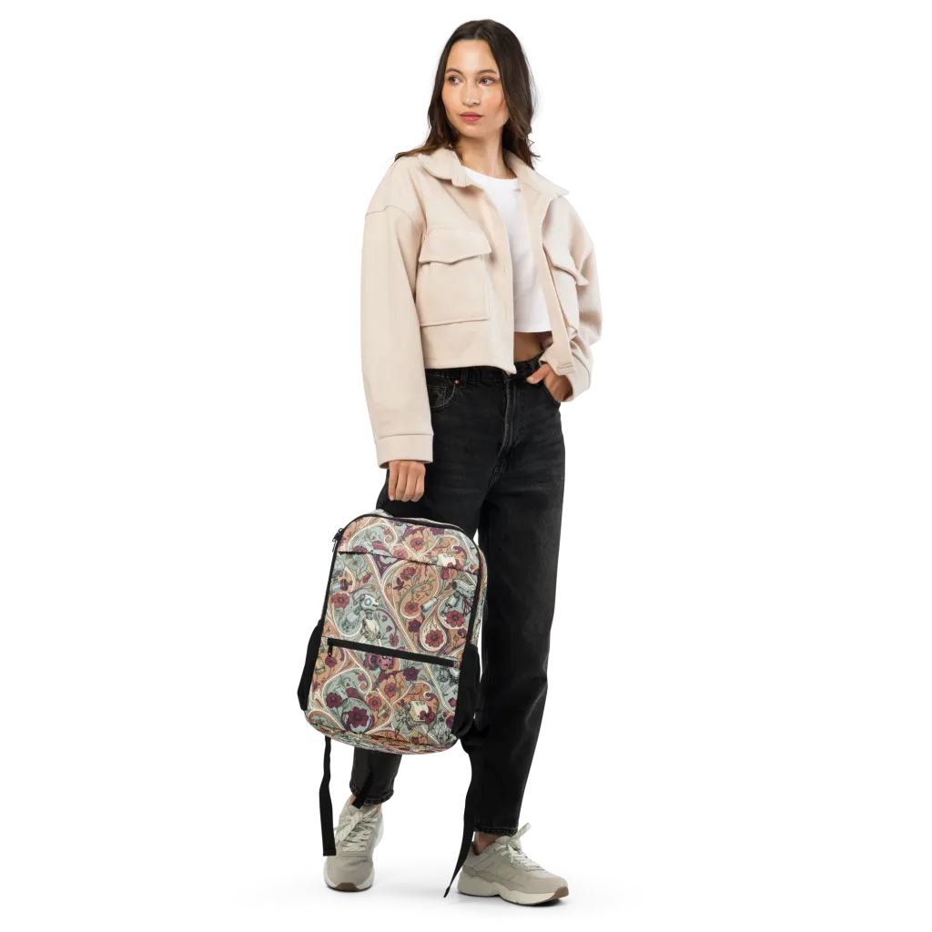 Clockwork Conservatory on Utility Backpack — Front
