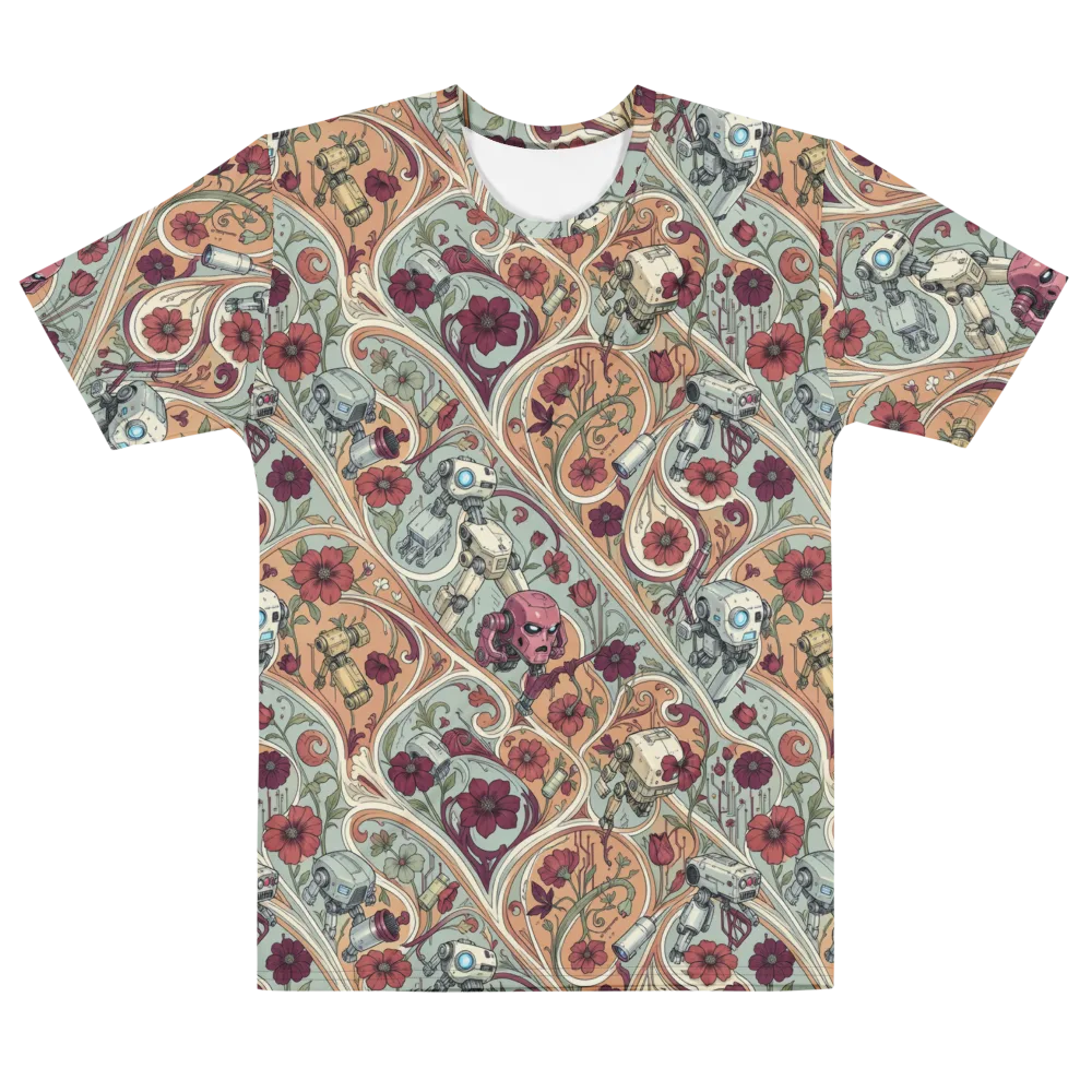 Clockwork Conservatory on Men's Cotton Crew Neck T-Shirt — Front