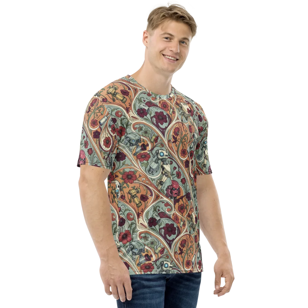 Clockwork Conservatory on Men's Crew Neck T-Shirt — Right