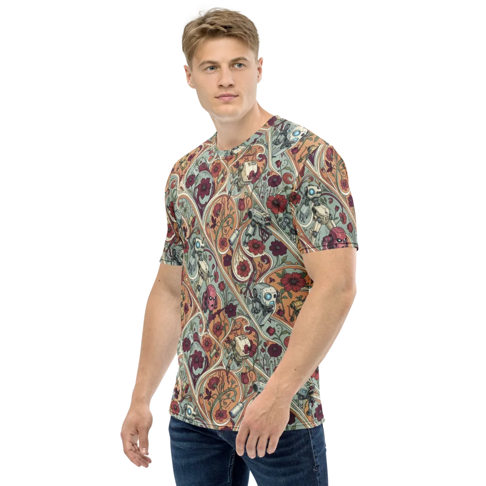 Clockwork Conservatory on Men's Crew Neck T-Shirt — Left