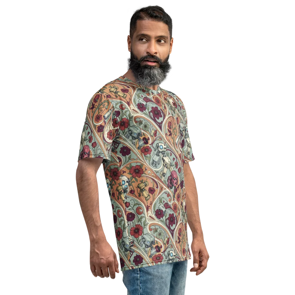 Clockwork Conservatory on Men's Crew Neck T-Shirt — Right