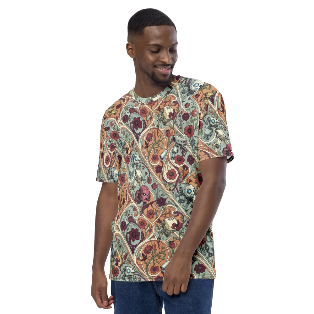 Clockwork Conservatory on Men's Crew Neck T-Shirt — Left