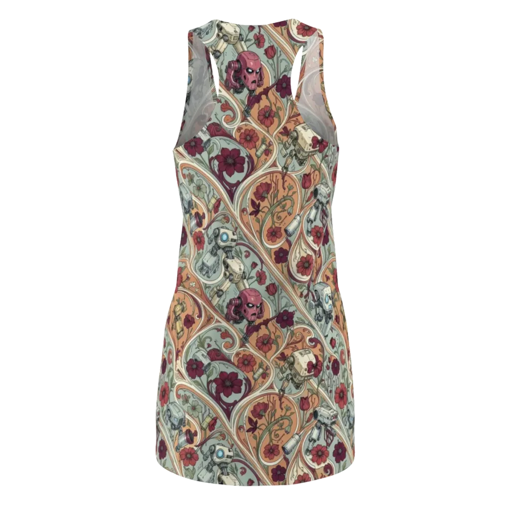 Clockwork Conservatory on Racerback Dress — Back