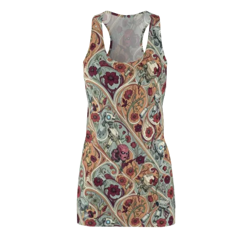 Clockwork Conservatory on a Racerback Dress