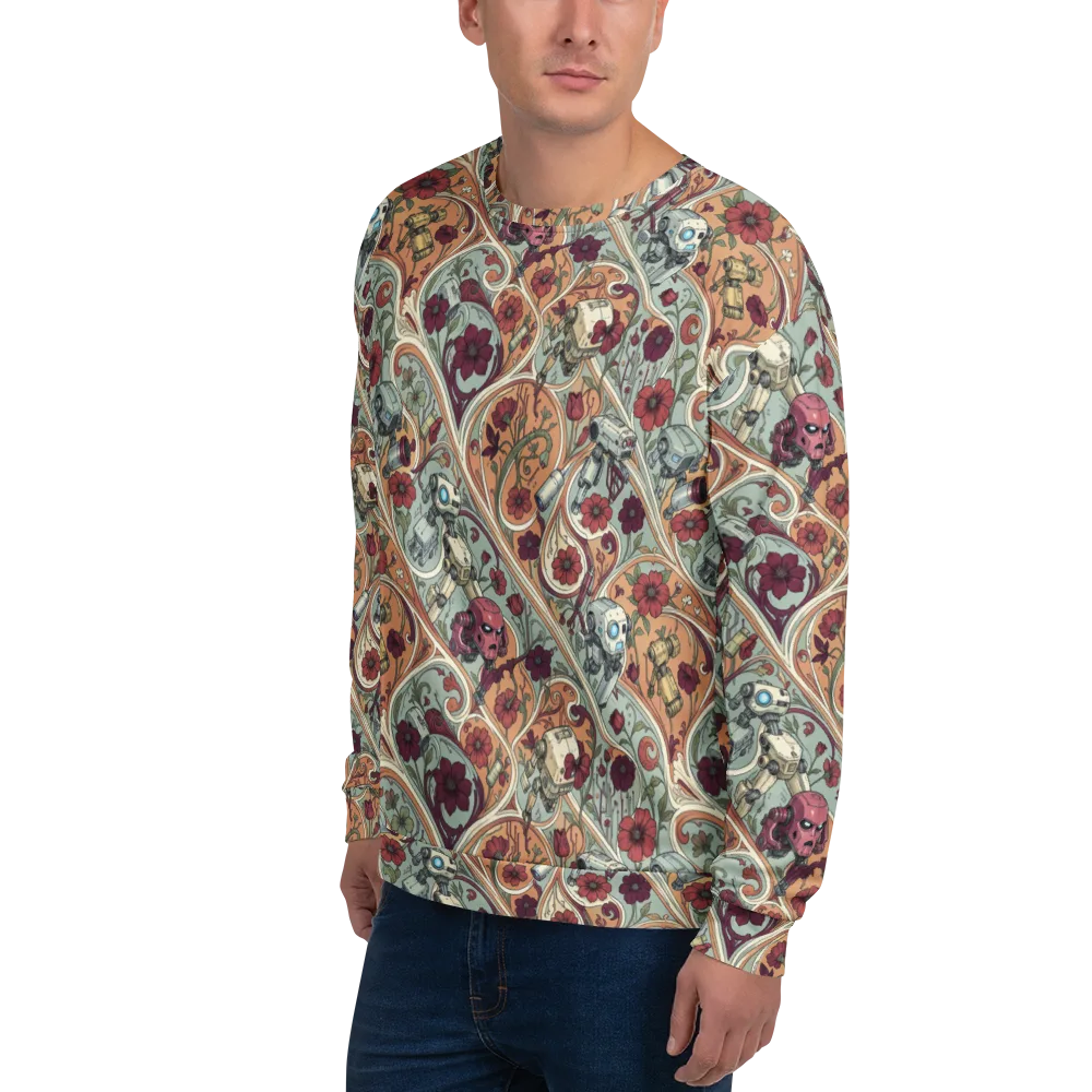 Clockwork Conservatory on Sweatshirt — Left Front