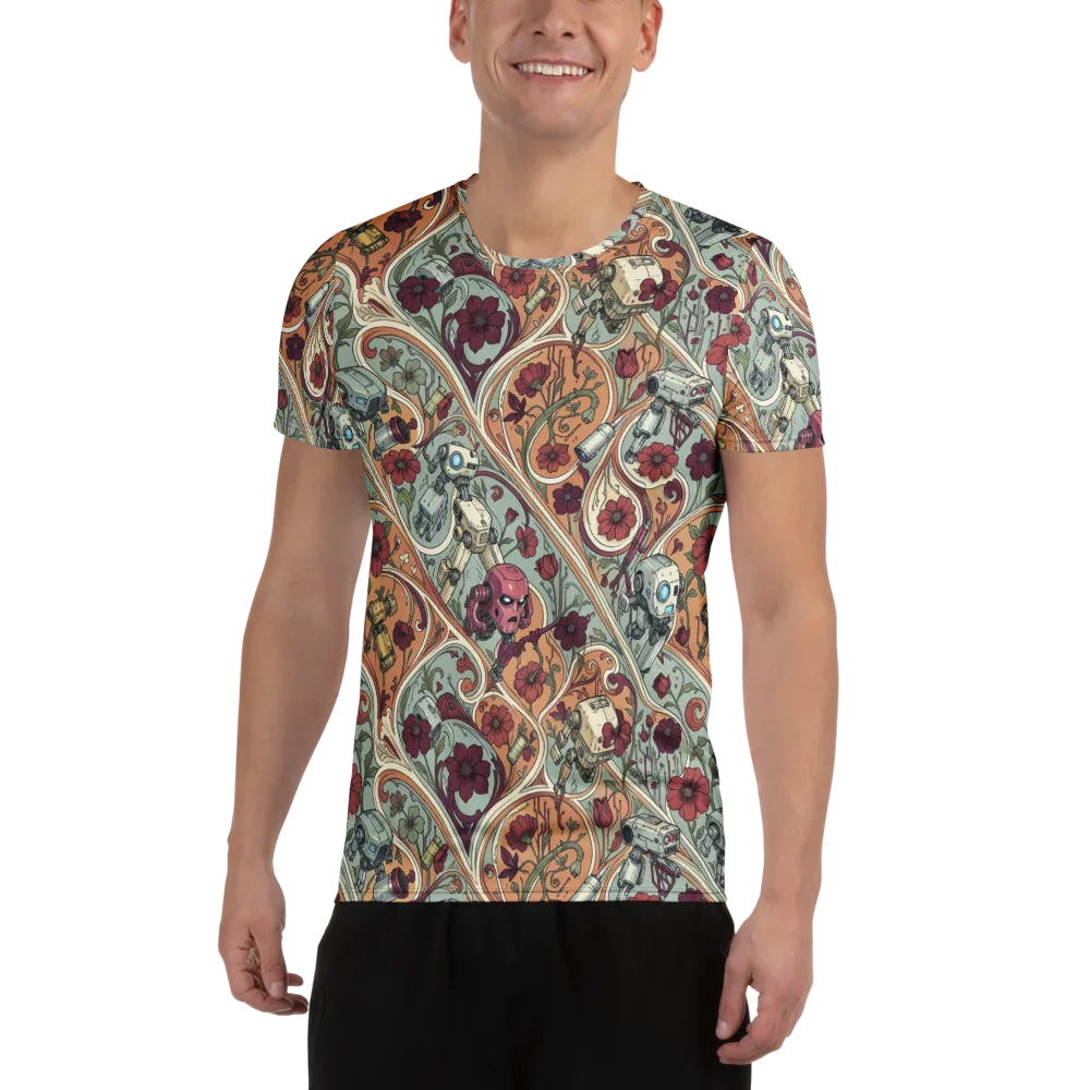 Clockwork Conservatory on Men's Athletic T-Shirt — Front