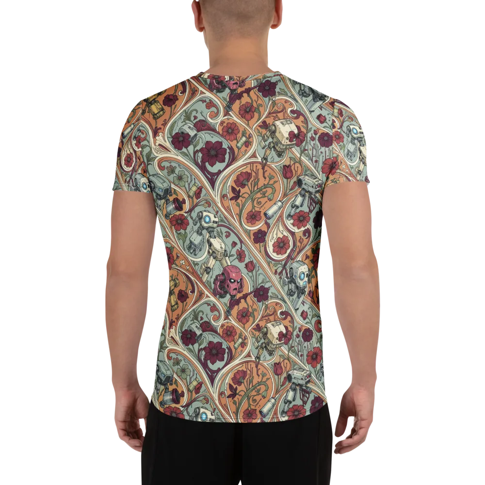 Clockwork Conservatory on Men's Athletic T-Shirt — Back