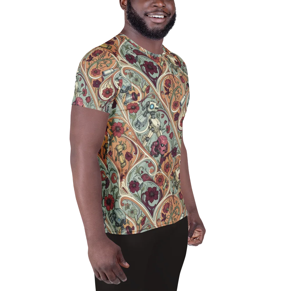 Clockwork Conservatory on Men's Athletic T-Shirt — Right