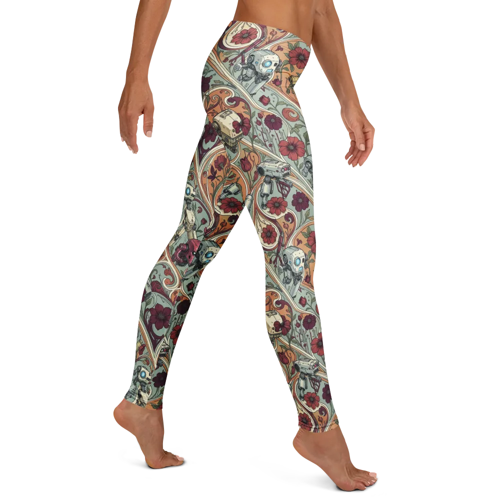 Clockwork Conservatory on Leggings — Right