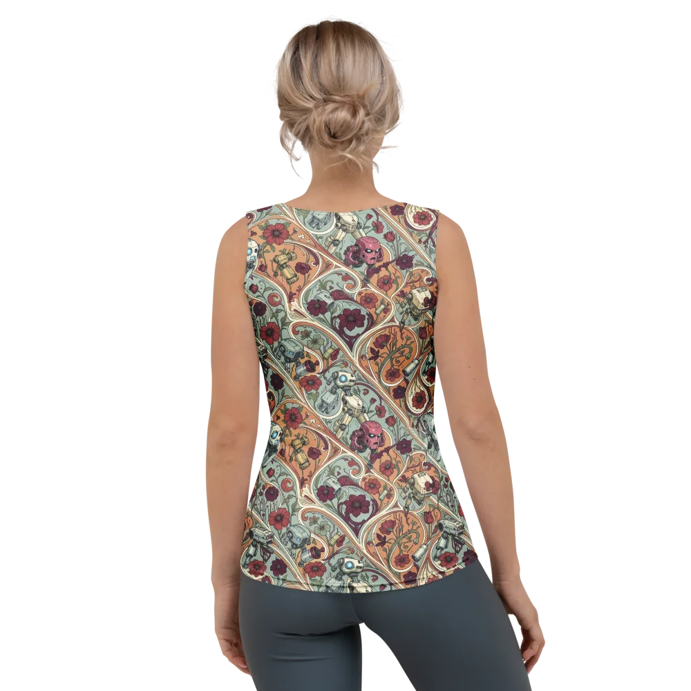 Clockwork Conservatory on Women's Tank Top — Back