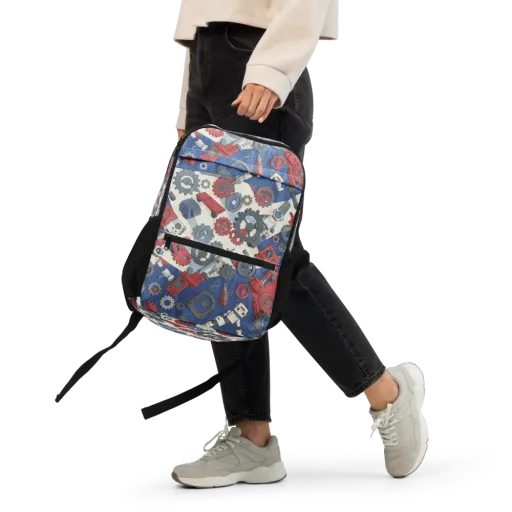 Clockwork Orbit on a Utility Backpack