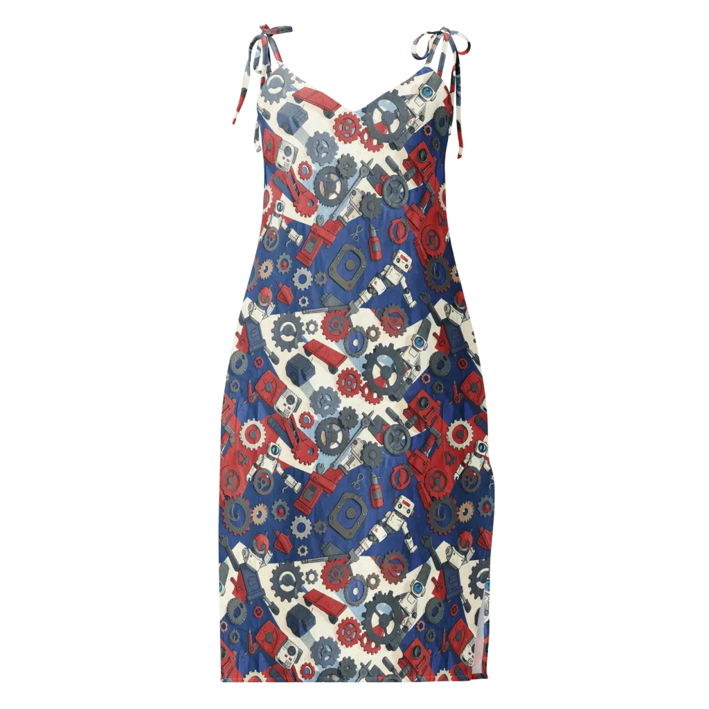 Clockwork Orbit on Slip Dress — Front