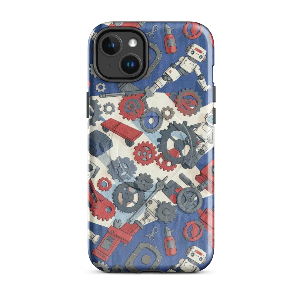 Clockwork Orbit on MagSafe Tough Case for iPhone® — Front
