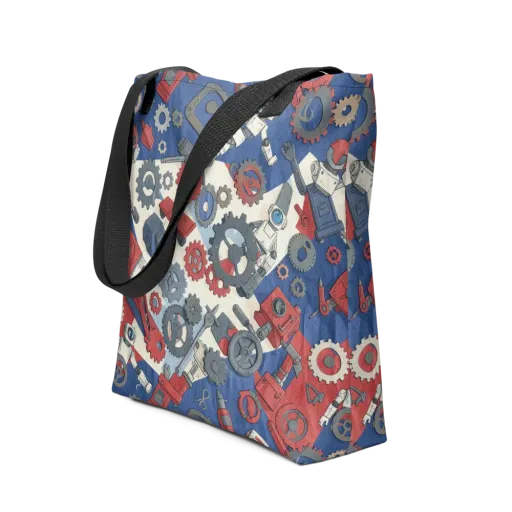 Clockwork Orbit on a Tote Bag