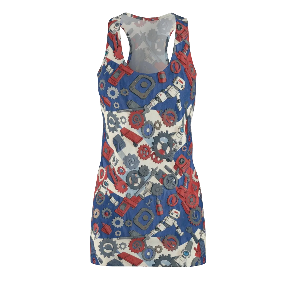 Clockwork Orbit on Racerback Dress — Front