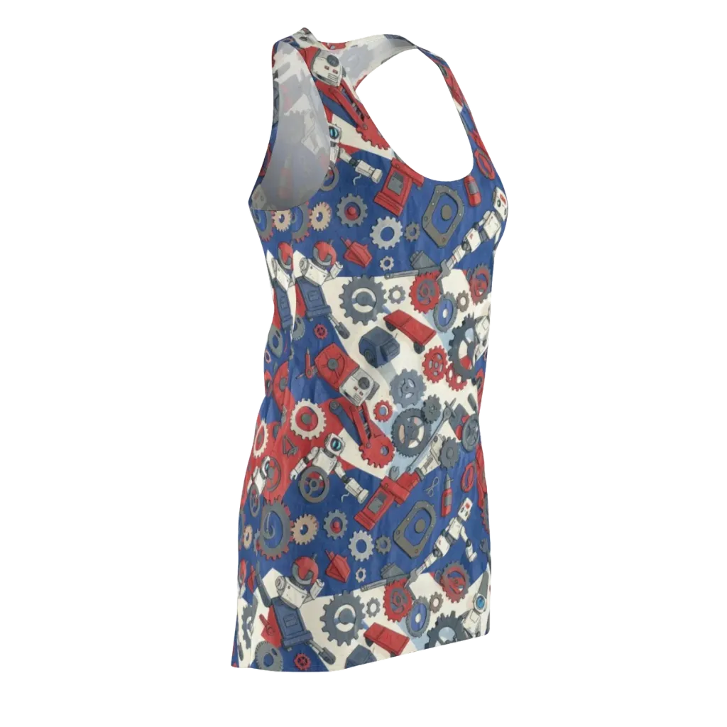 Clockwork Orbit on Racerback Dress — Front Side