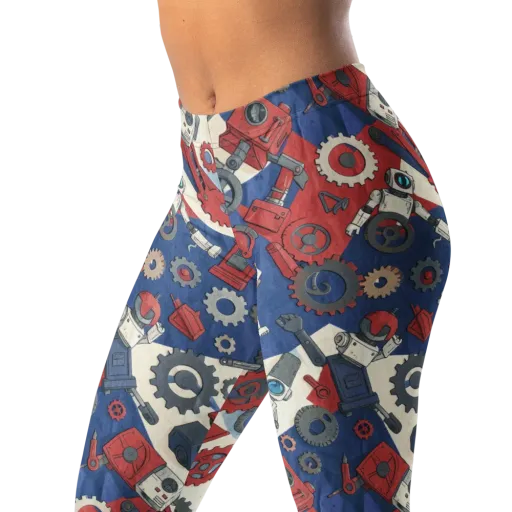 Clockwork Orbit on a Leggings