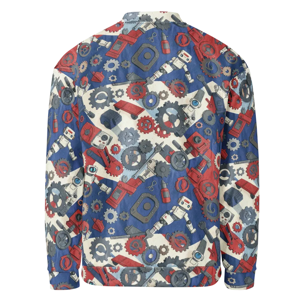 Clockwork Orbit on Bomber Jacket — Back