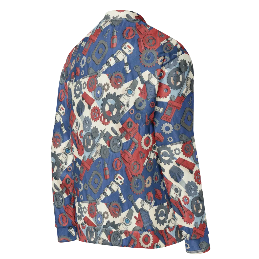 Clockwork Orbit on Bomber Jacket — Right Back