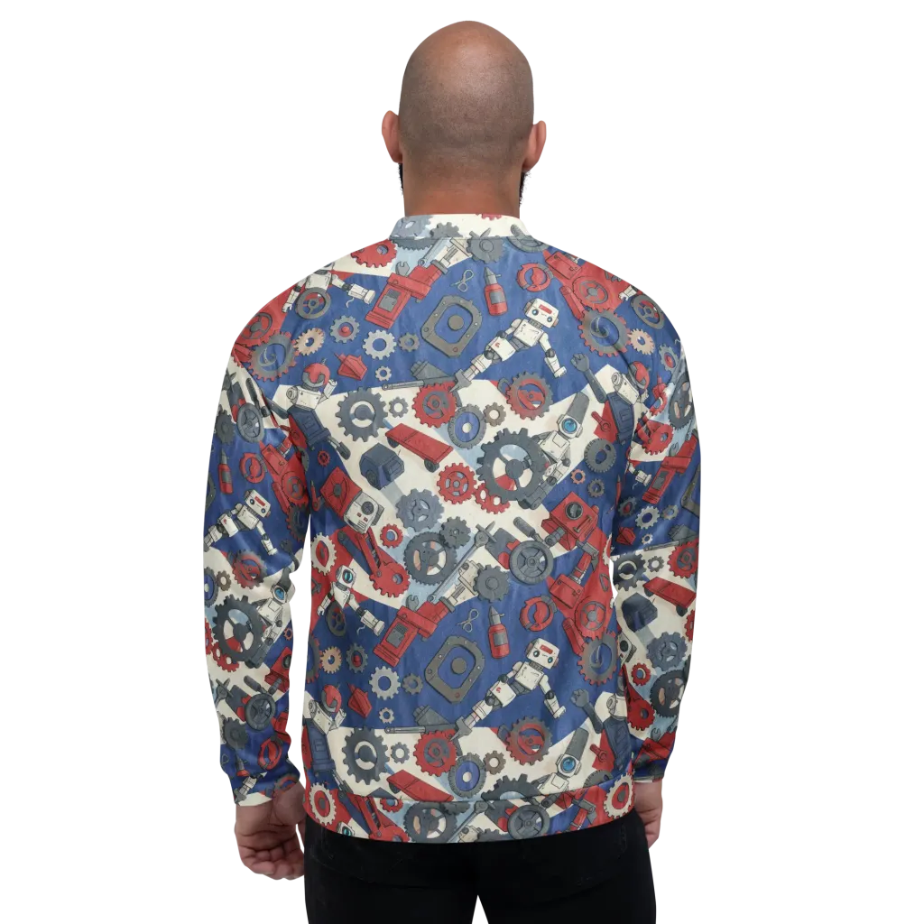 Clockwork Orbit on Bomber Jacket — Back